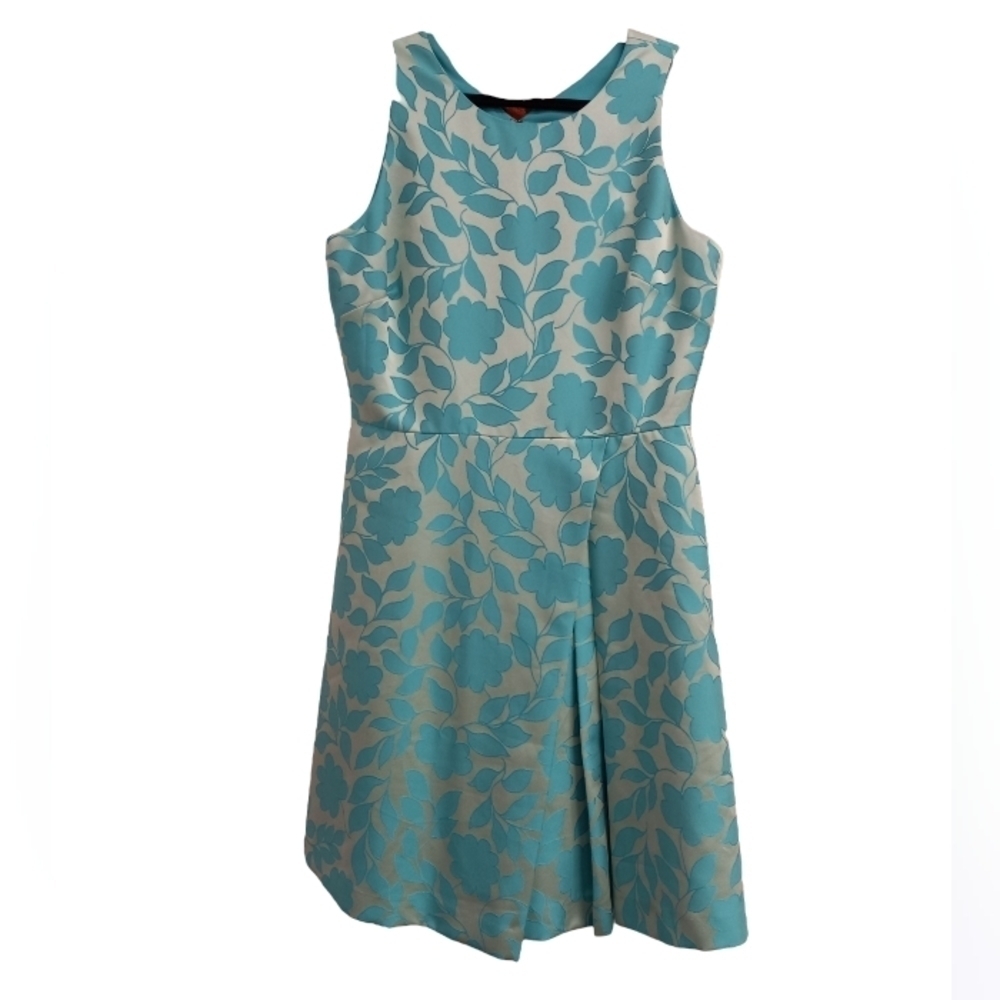 Tahari NWT 6123P920 Aqua Blue Dress